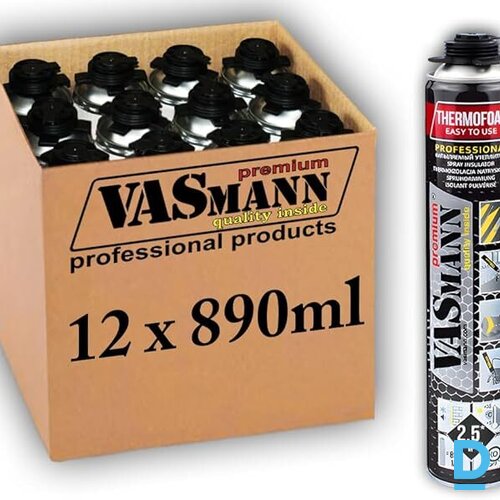 VASmann siltumizolācija – putu izolācija (12 baloni = 30 m²)