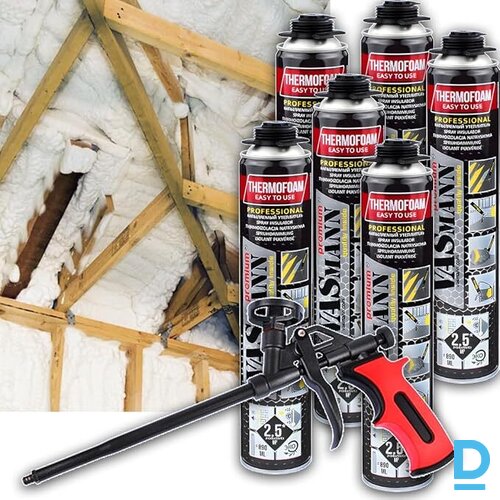 VASmann siltumizolācija – putu izolācija (12 baloni = 30 m²) VASmann siltumizolācija – putu izolācija (12 baloni = 30 m²)