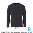 IMPERIAL LSL Sols Work T Shirts With Long Sleeves Safety Workwear Mouse Grey FRANCE Safety Work Protective Clothing