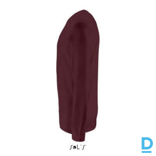 Darba T Krekls Garām Piedurknēm IMPERIAL LSL Sols Work T Shirts With Long Sleeves Safety Workwear Oxblood FRANCE Drošības Darba Aizsargapģērbs Darba T Krekls Garām Piedurknēm IMPERIAL LSL Sols Work T Shirts With Long Sleeves Safety Workwear Oxblood FRANCE Drošības Darba Aizsargapģērbs