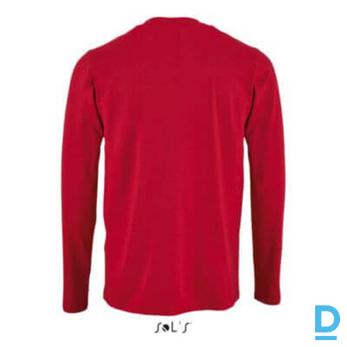 Darba T Krekls Garām Piedurknēm IMPERIAL LSL Sols Work T Shirts With Long Sleeves Safety Workwear Red FRANCE Drošības Darba Aizsargapģērbs Darba T Krekls Garām Piedurknēm IMPERIAL LSL Sols Work T Shirts With Long Sleeves Safety Workwear Red FRANCE Drošības Darba Aizsargapģērbs