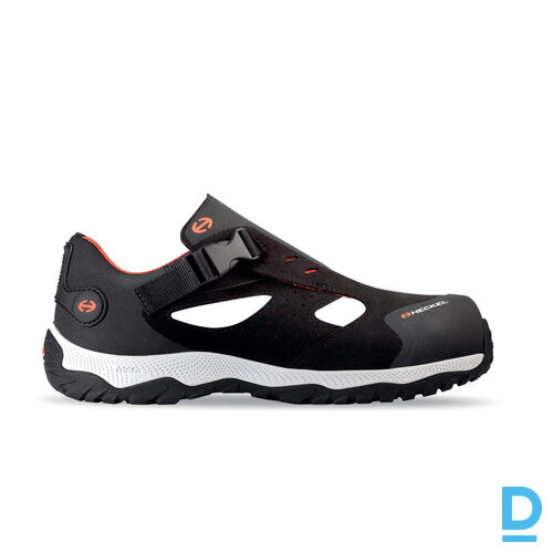 Darba Sandales Kurpes MS 110 HECKEL S1 PL FO HRO SC SR Light Breathable Antistatic Black White FRANCE Drošības Darba Apavi Specapavi Aizsargapavi Darba Sandales Kurpes MS 110 HECKEL S1 PL FO HRO SC SR Light Breathable Antistatic Black White FRANCE Drošības Darba Apavi Specapavi Aizsargapavi