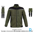 Work Jacket Elastic 5730AK ULTRA 4 WAY STRETCH Reflective Nylon Khaki Black Safety Workwear Special Clothing Protective Clothing