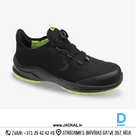 Darba Kurpes Elpojošas Ātrā Aizdare MODULO Safety Jogger S3S SR SC ESD CI FO Breathable Slip Resistant 3 Fit System Black BELGIUM Drošības Darba Apavi Specapavi Aizsargapavi