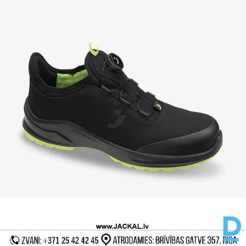 Darba Kurpes Elpojošas Ātrā Aizdare MODULO Safety Jogger S3S SR SC ESD CI FO Breathable Slip Resistant 3 Fit System Black BELGIUM Drošības Darba Apavi Specapavi Aizsargapavi