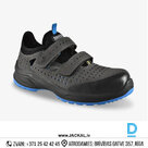 Рабочие сандалии, дышащие, SANDAL MODULO Safety Jogger S1 PS SR SC ESD FO, дышащие, противоскользящие, с 3-мя системами посадки, черные, серые, БЕЛЬГИЯ, защитная рабочая обувь, специальная обувь, защитная обувь