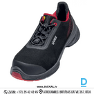 Work Shoes Quick Release G2 UVEX S3 SRC FO WRU ESD TPU Antistatic Ultra Lightweight Black Red GERMANY Safety Work Shoes Special Shoes Safety Shoes