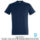 Рабочая футболка плотная IMPERIAL Sols Work T Shirts 100 Cotton 190g m² French Navy FRANCE Спецодежда Спецодежда