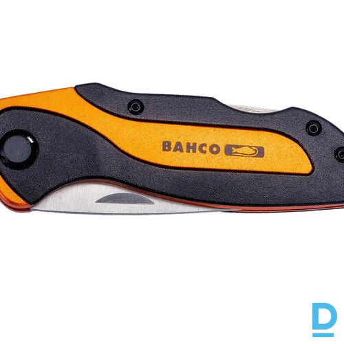 Darba Saliekams Kabatas Nazis Griezējs Nerūsējošā Tērauda 75 mm KBSK 01 BAHCO Black Orange Silver SWEDEN Rokas Darba Instrumenti