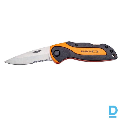 Darba Saliekams Kabatas Nazis Griezējs Nerūsējošā Tērauda 75 mm KBSK 01 BAHCO Black Orange Silver SWEDEN Rokas Darba Instrumenti