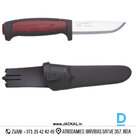 Knife with Sheath Cutter Stainless Steel 91 x 2 mm PRO C MORAKNIV Black Cherry SWEDEN Hand Tools