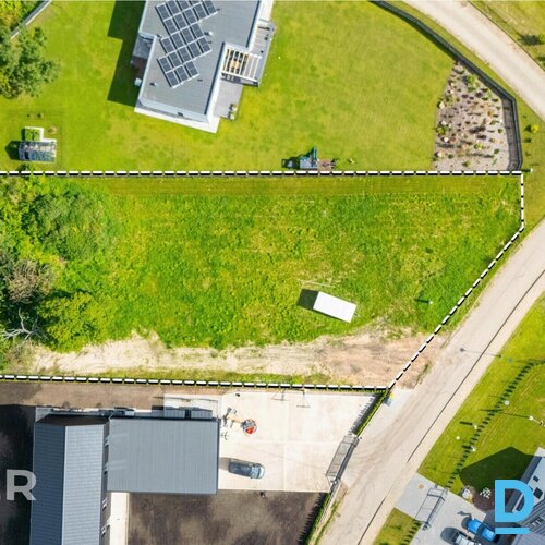 Pārdošanā lielisks 2028 m² zemes gabals ainaviskā vietā privātai apbūvei jaunā p