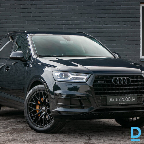 Pārdod Audi Q7 Quattro, 3.0Tdi, Black Edition, 2015