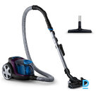 PHILIPS PowerPro Compact bezmaisu putekļsūcējs, 650 W (violets) (FC9333/09)
