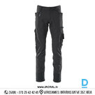 Darba Bikses Elastīgas 17279 ADVANCED MASCOT Ultimate Stretch Water Repellent Cordura Oeko Tex Dark Navy DENMARK Drošības Darba Apģērbi Specapģērbi