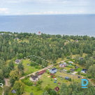 Pārdošanā 2138 m² zemes gabals privātai apbūvei ar piekļuvi Rīgas jūras līcim.  