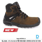 Winter Work Boots Leather TITANIUM Giasco S7S FO CI SC SR E A Waterproof Anti Torsion 3PU Patent Brown Black ITALY Safety Work Shoes Special Shoes Protective Shoes