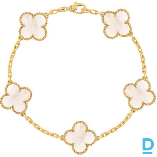 Pārdod Van Cleef & Arpels Vintage Alhambra bracelet, 5 motifs