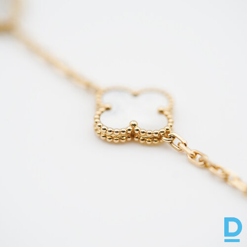 Pārdod Van Cleef & Arpels Vintage Alhambra bracelet, 5 motifs Pārdod Van Cleef & Arpels Vintage Alhambra bracelet, 5 motifs