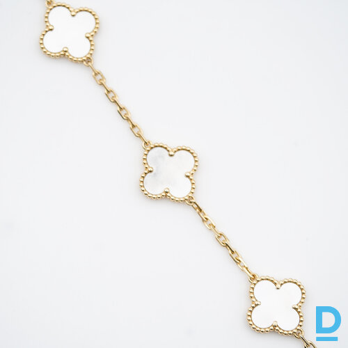 Pārdod Van Cleef & Arpels Vintage Alhambra bracelet, 5 motifs Pārdod Van Cleef & Arpels Vintage Alhambra bracelet, 5 motifs