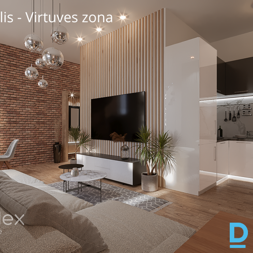 Pirmais solis pieaugušo dzīvē – loft tipa dzīvoklis Bruņinieku ielā! Pirmais solis pieaugušo dzīvē – loft tipa dzīvoklis Bruņinieku ielā!