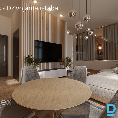 Pirmais solis pieaugušo dzīvē – loft tipa dzīvoklis Bruņinieku ielā! Pirmais solis pieaugušo dzīvē – loft tipa dzīvoklis Bruņinieku ielā!