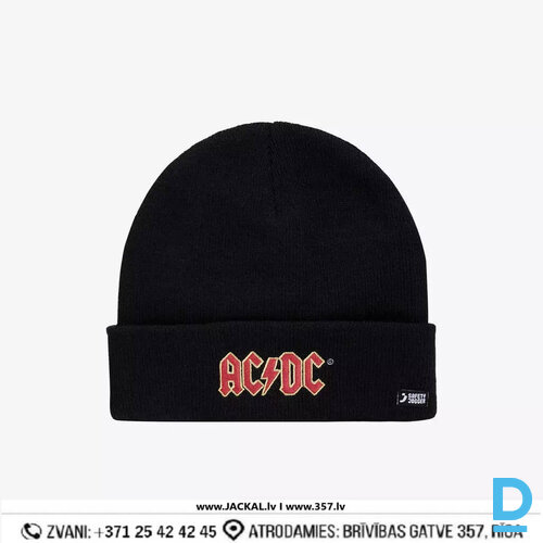 Darba Cepure Ziemas ACDC BEANIE Safety Jogger Light and Durable Lightweight Winter Black Red BELGIUM Drošības Darba Apģērbi Aksesuāri Specapģērbi