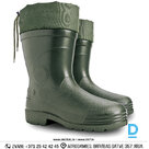 Work Boots with Circumference Adjustment Warm Foam EVA FARMER Light Cold Resistant Safety Footwear Green Safety Work Shoes Special Shoes for Winter