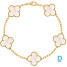 For sale Van Cleef & Arpels Vintage Alhambra bracelet, 5 motifs 