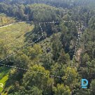 Pārdošanā daļēji atmežots 1,28 ha zemes gabals privātmāju būvniecībai pie Ādažie