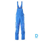 Darba Puskombinezons ACCELERATE MASCOT Stretch Cordura Lightweight Reflective Oeko Tex Blue DENMARK Drošības Darba Apģērbi
