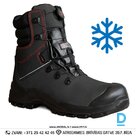 Winter Work Boots Quick Release WINTER 3141 S3 WR CI Kevlar 3M Thinsulate Spin on System Black Safety Work Shoes Special Shoes Safety Shoes