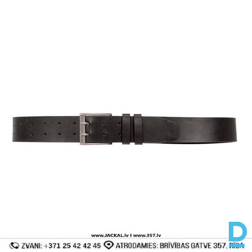 Darba Siksna Josta Dabīgās Ādas Izturīga COOPER Nine Worths Leather Belt Black FRANCE Drošības Darba Apģērbi Aksesuāri