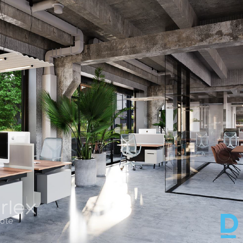 Biroja telpas "Grīziņdārzs" radošajā pilsētā Biroja telpas "Grīziņdārzs" radošajā pilsētā