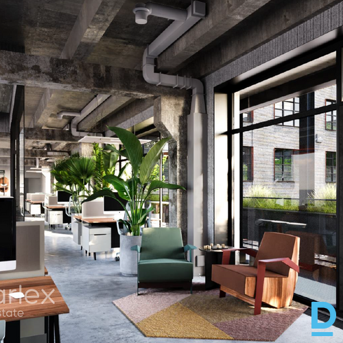 Biroja telpas "Grīziņdārzs" radošajā pilsētā Biroja telpas "Grīziņdārzs" radošajā pilsētā