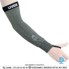 Work Anti-Cut Protective Sleeve 1 pc UNIDUR SLEEVE C TL Uvex C Lower Arm Protection Flexi HPPE Grey Black GERMANY Work Protection Accessory