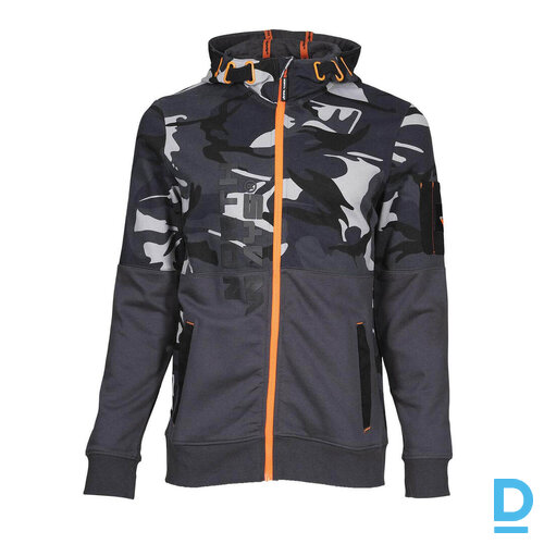 Darba Jaka ar Kapuci DARO Nine Worths Oeko Tex Standard Multipocket City Woodland FRANCE Drošības Darba Apģērbs Specapģērbi Aizsargapģērbi