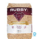 Гранулы из древесной щепы Biowood Natural Rubby 6 мм, поддоны с 65 мешками по 15 кг