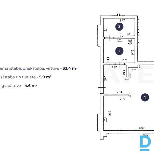 Pārdošanā kapitāli izremontēts vienistabas dzīvoklis 500 metrus no jūras.Dzīvokļ