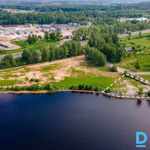 1609 m² apbūves zeme, Daugavmalas iela 2C, Saulkalne, Salaspils pagasts, Salaspils novads, Latvija.