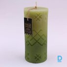 Baltic Candles "Jumis" / время горения 45 ч (60x140 мм) Зелёные