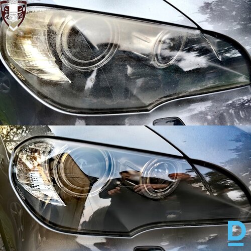 Auto virsbūves pulēšana un citi darbi