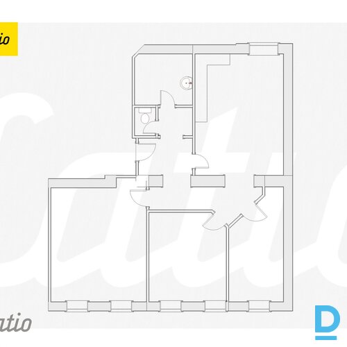 Izīrē dzīvokli Rīga