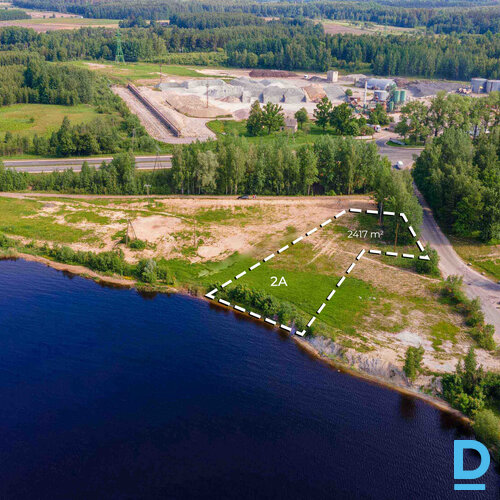 2417 m² apbūves zeme, Daugavmalas iela 2A, Saulkalne, Salaspils pagasts, Salaspils novads, Latvija.