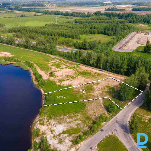 2417 m² apbūves zeme, Daugavmalas iela 2A, Saulkalne, Salaspils pagasts, Salaspils novads, Latvija.