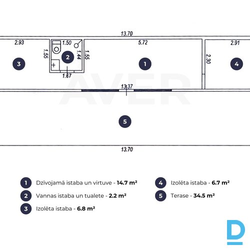 Tikai 200 metrus no jūras - pilnībā aprīkota atpūtas māja ar skaistu, labiekārto