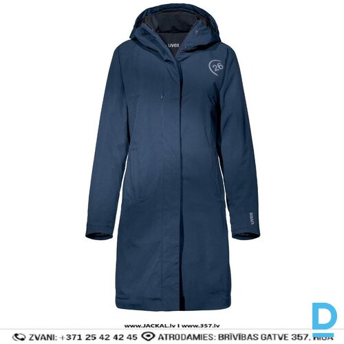 UVEX Darba Jaka Sievietēm Parka Siltināta 26 SPORTY COLLECTION for Work and Sport Casual Design Navy Blue GERMANY Drošības Darba Apģērbi Specapģērbi Aizsargapģērbi