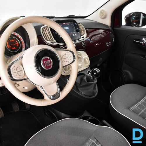 Pārdod Fiat 500 1.2 Lounge, 2021 Pārdod Fiat 500 1.2 Lounge, 2021