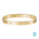 Pārdod Cartier Love Yellow Gold 4 Diamonds