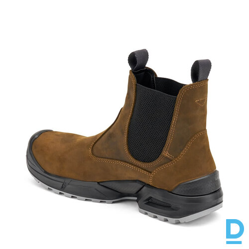 Darba Puszābaki Ādas QUARTZ Giasco S3S FO CI SC SR PU Extreme Lightness Antitorsion Midsole Flexible Metal Free Brown ITALY Drošības Darba Apavi Specapavi Aizsargapavi